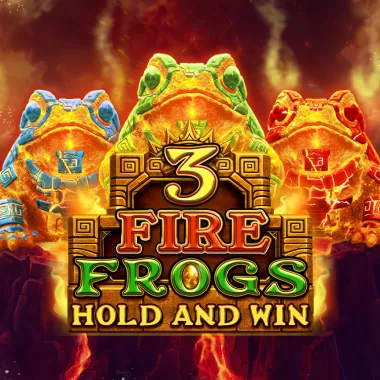 3 Fire Frogs: Hold & Win game tile